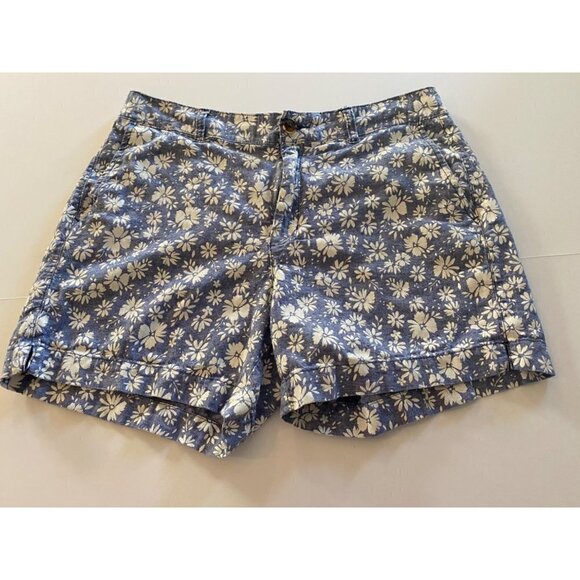 Old Navy Linen Floral Shorts, Misses size 8 - Picture 2 of 10